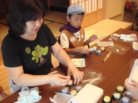 和菓子の手作り体験