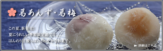 葛あんず・葛梅